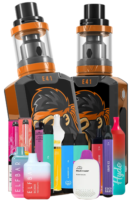 Types of vape products.